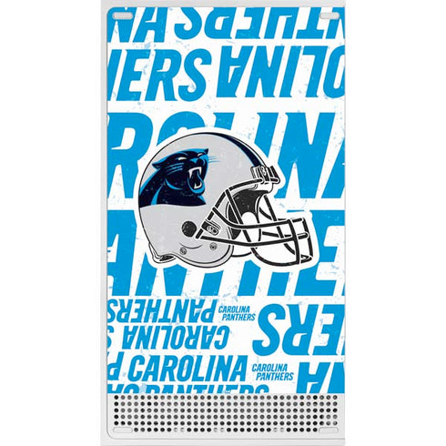 NFL Carolina Panthers - Blast Xbox Series S Console Skin